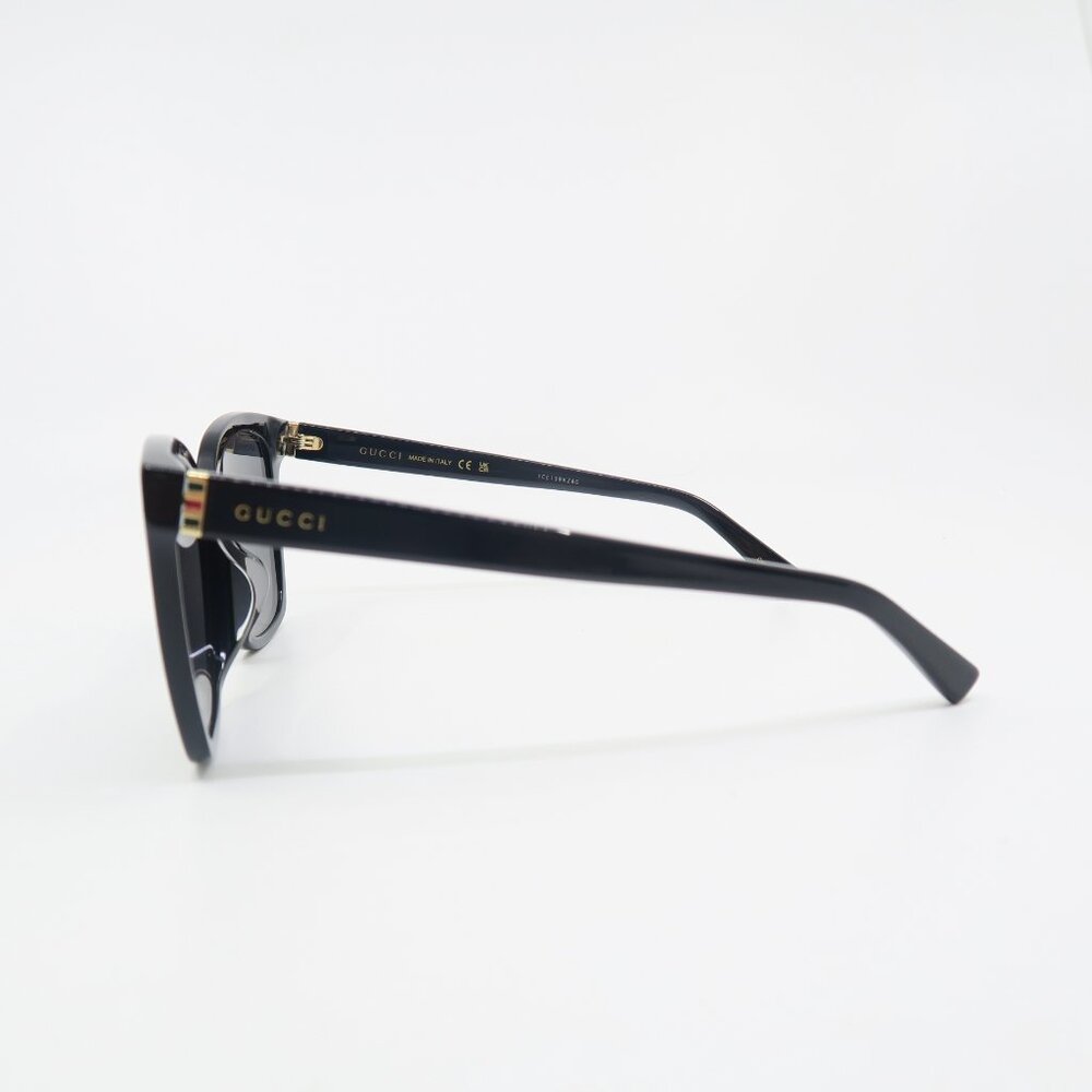 Gucci GG0459SA 001 57mm Black Oversized New Women's Sunglasses. - Picture 8 of 10